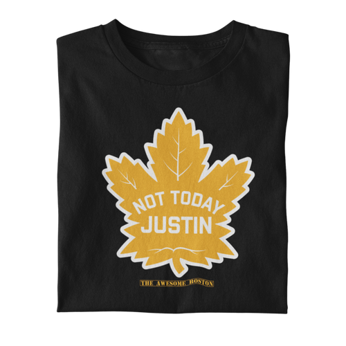 not today justin boston bruins t shirt