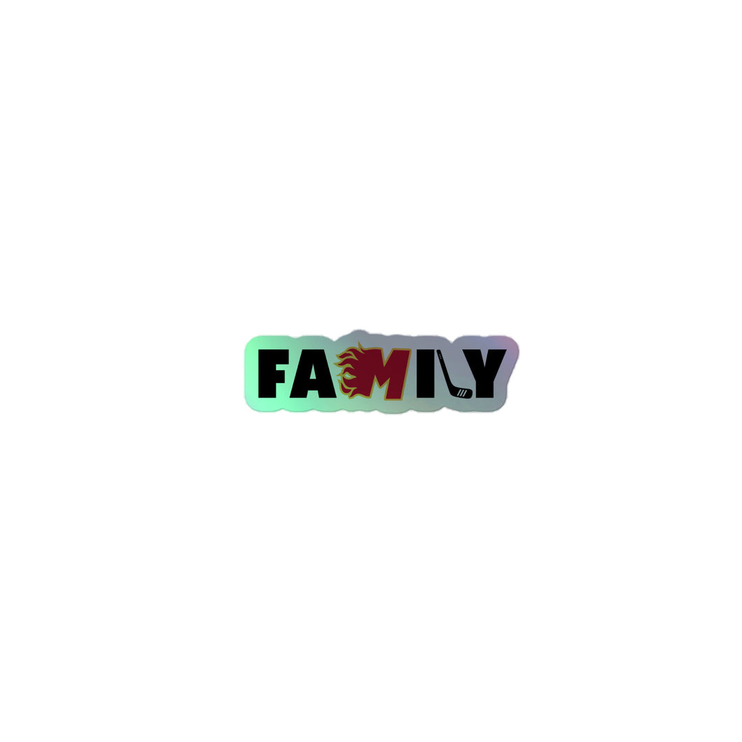 Flames Family Holographic stickers
