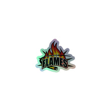 Flames Standard Holographic stickers