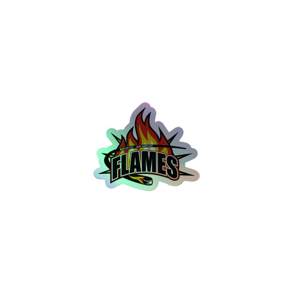 Flames Standard Holographic stickers