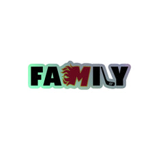 Flames Family Holographic stickers