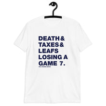 Death Taxes Leafs Losing a Game 7