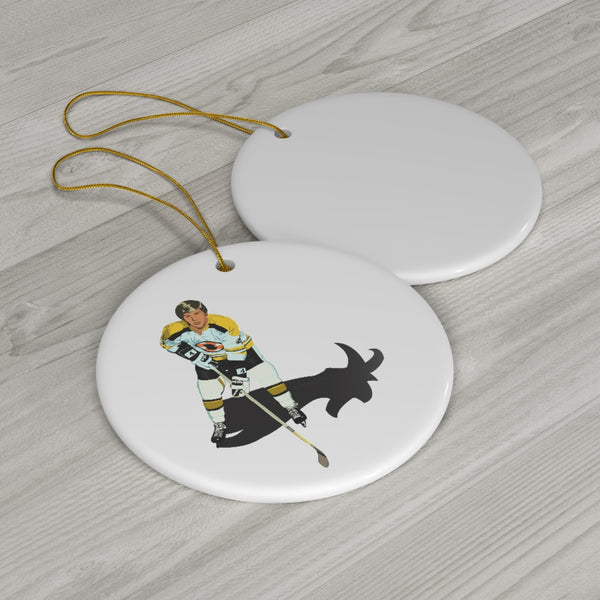 Bobby Orr Goat Ceramic Ornament