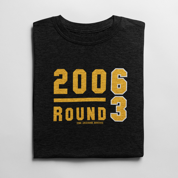 Officially Licensed Brad Marchand 2006 Round 3 T Shirt