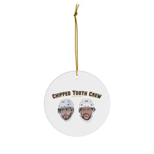 'Chipped Tooth Crew' Pastrnak and DeBrusk Ceramic Ornament