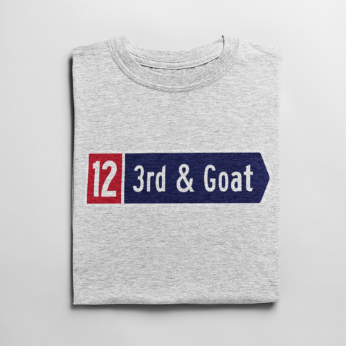3rd and goat shirt