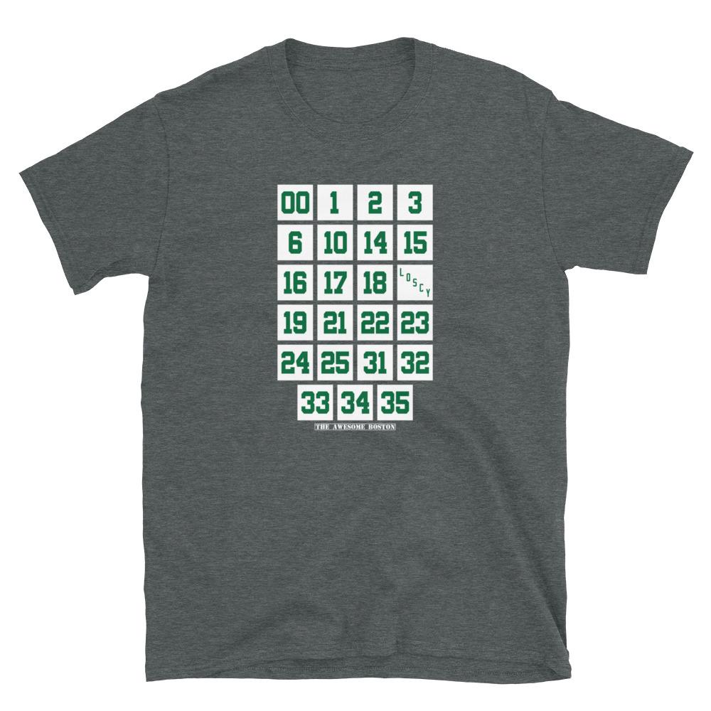 Retired Numbers - Celtics Premium Scoop T-Shirt for Sale by pkfortyseven