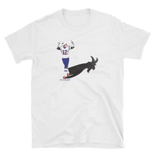 tom brady goat shadow t shirt