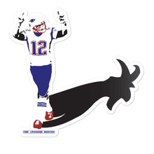 Tom Brady Goat Shadow Sticker