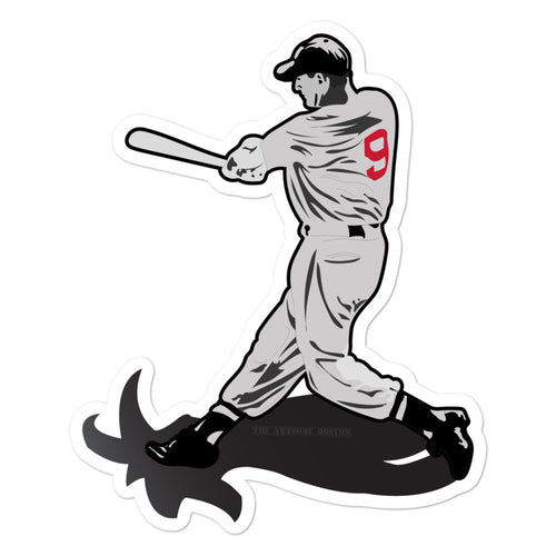 Ted Williams Goat Sticker