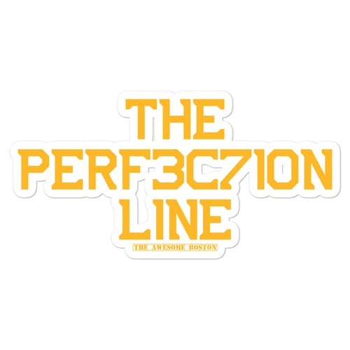 The Perfection Line Boston Bruins Sticker