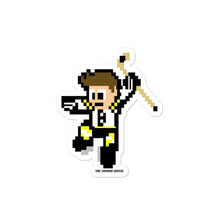 8 Bit Boston Bruins Hockey Sticker
