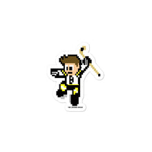 8 Bit Boston Bruins Hockey Sticker