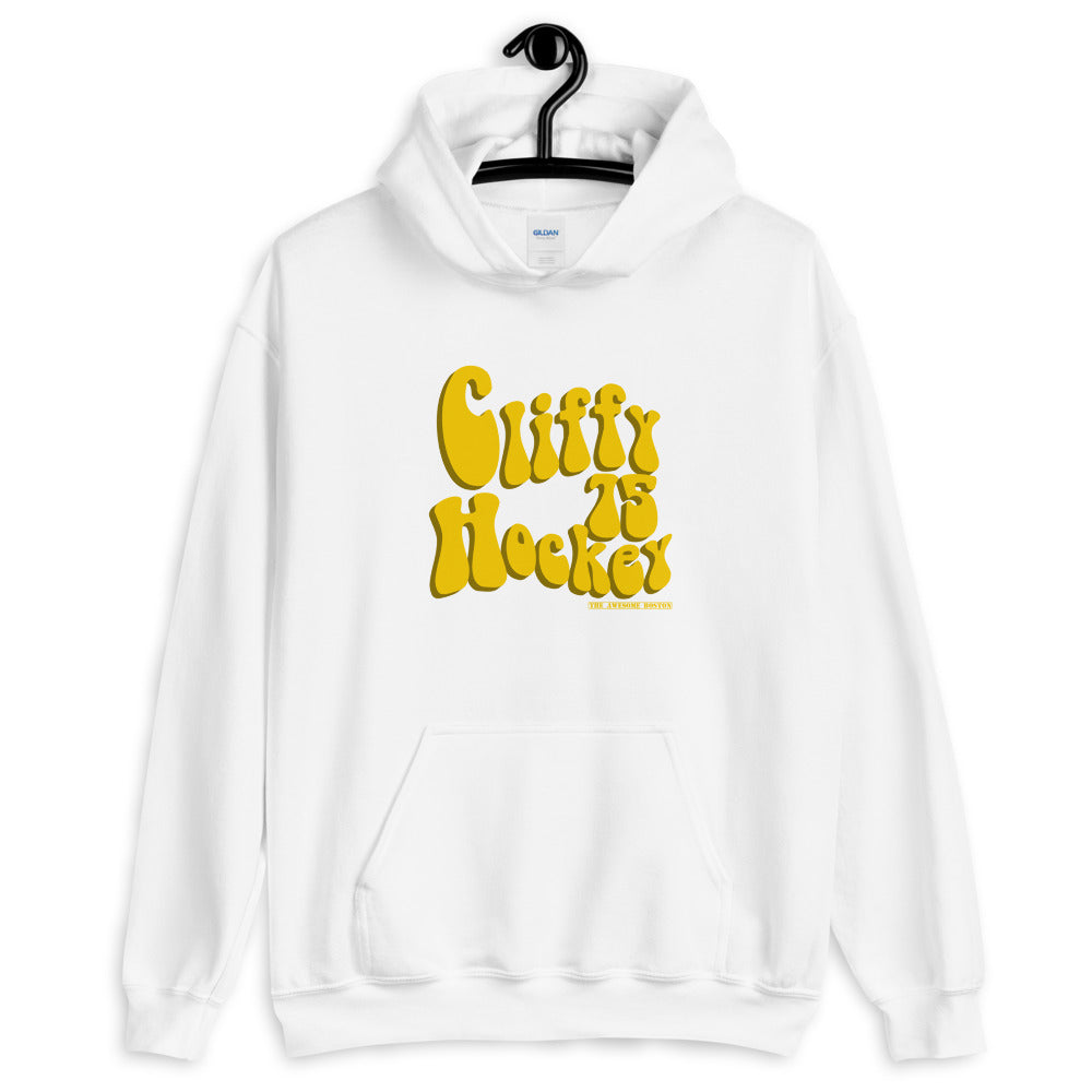 Boston Bruins Connor Clifton Cliffy Hockey Hooded Sweatshirt