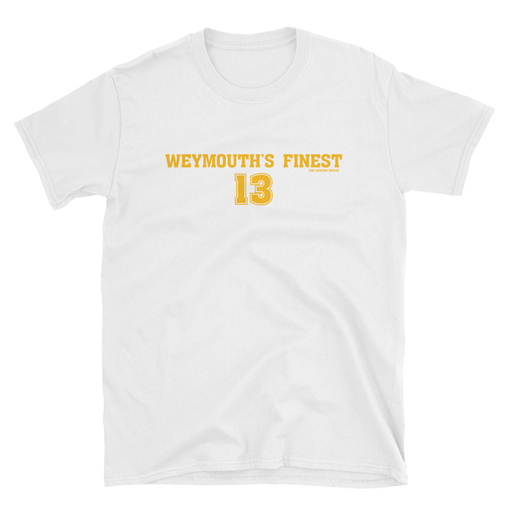 4 Colors Available Charlie Coyle Weymouth's Finest T Shirt
