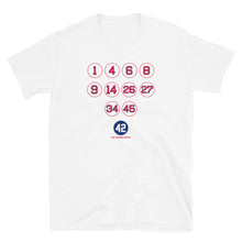 Boston Red Sox Retired Numbers T Shirt