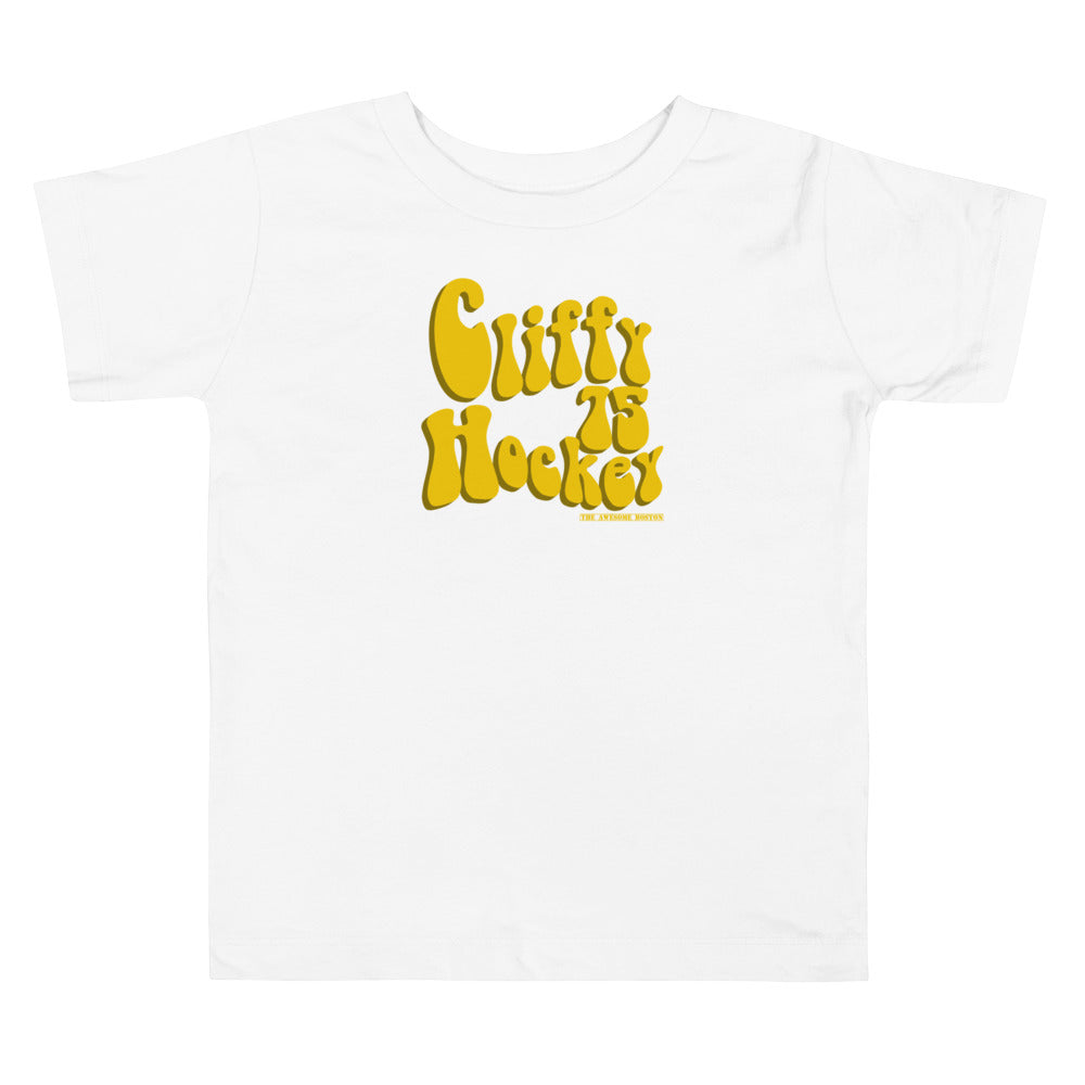 Boston Bruins Connor Clifton Cliffy Hockey Toddler T Shirt