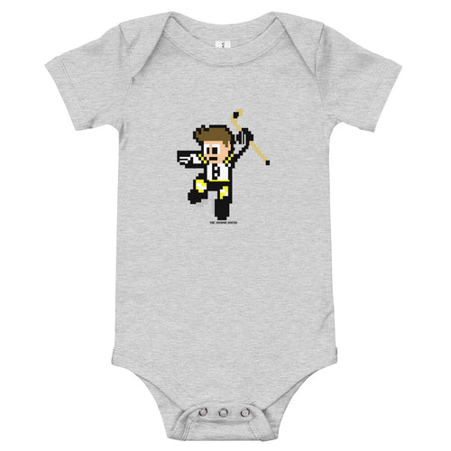 8 Bit Boston Bruins Hockey Baby Infant Bodysuit