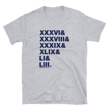 New England Patriots 6X World Champions T Shirt