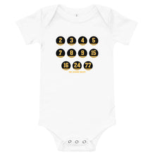 Boston Bruins Retired Numbers Baby Infant Bodysuit