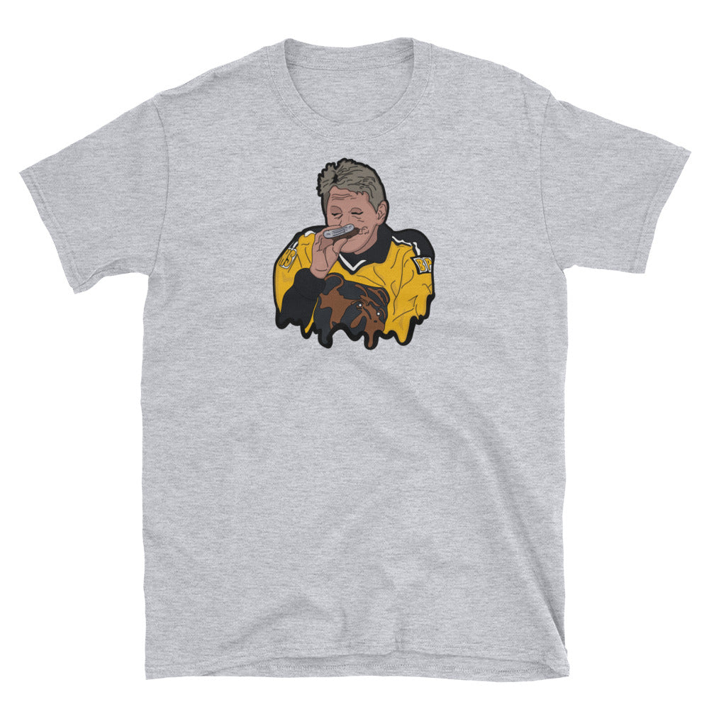Boston Bruins Pooh Bear Retro NHL Crewneck Sweatshirt Gold / XL