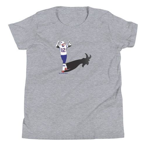 Youth The GOAT Shadow Tom Brady T Shirt