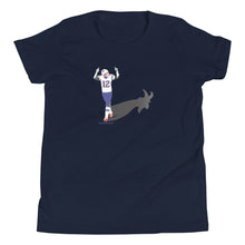 Youth The GOAT Shadow Tom Brady T Shirt