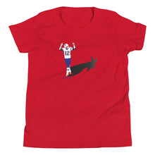 Youth The GOAT Shadow Tom Brady T Shirt